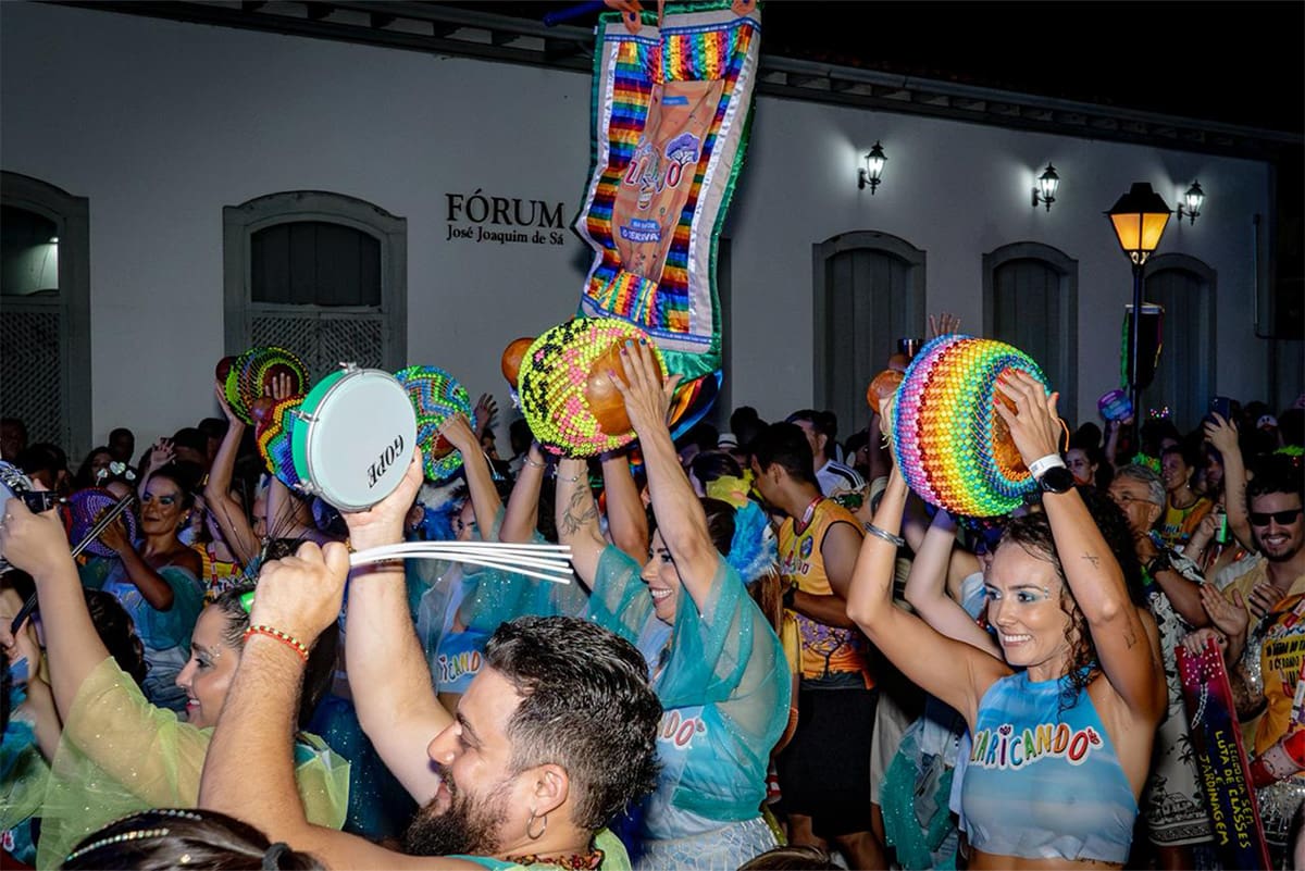 Raízes que Curam Zazaricando leva saberes ao Carnaval de Pirenópolis