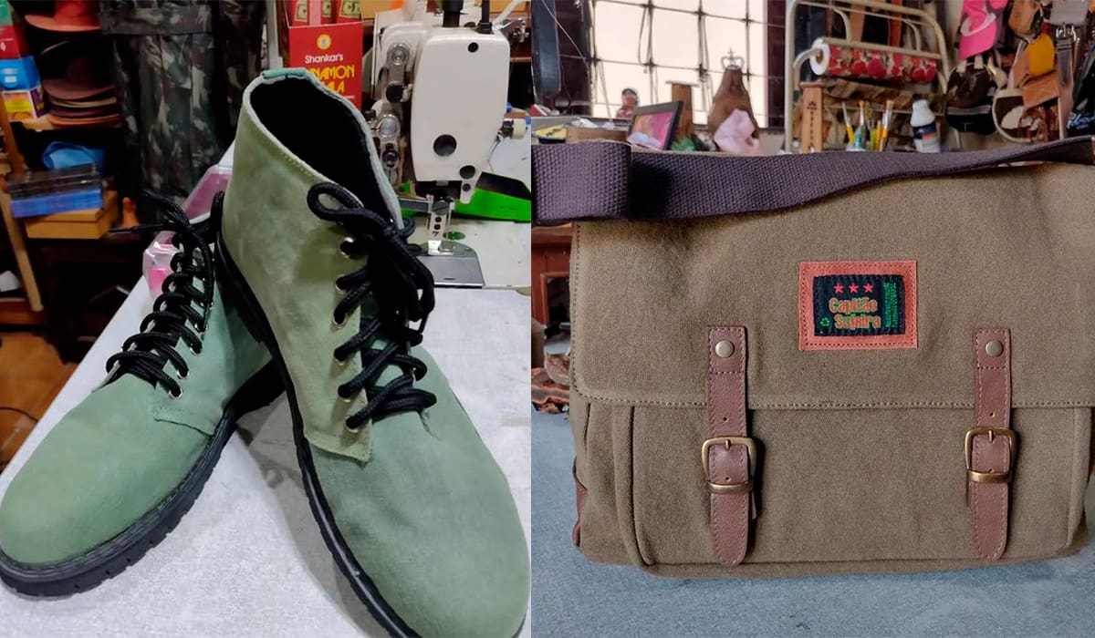 Capitão Sujeira Pirenópolis: moda sustentável em couro