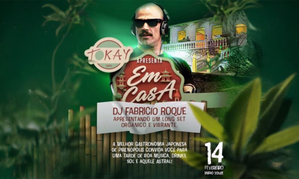 Carnaval 2026: DJ Fabrício Roque no Tokay