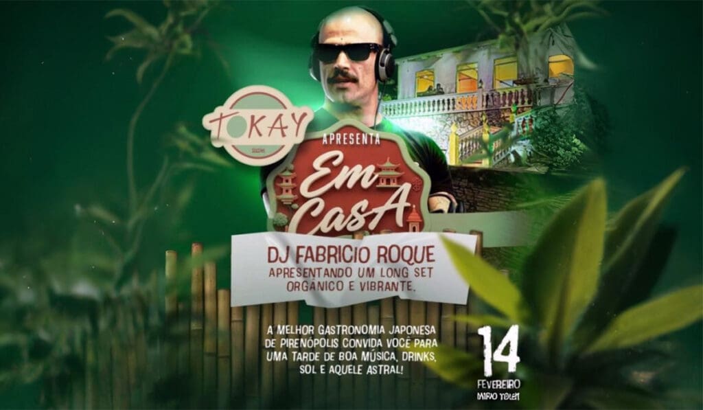 Carnaval 2026: DJ Fabrício Roque no Tokay promete agitar a folia!