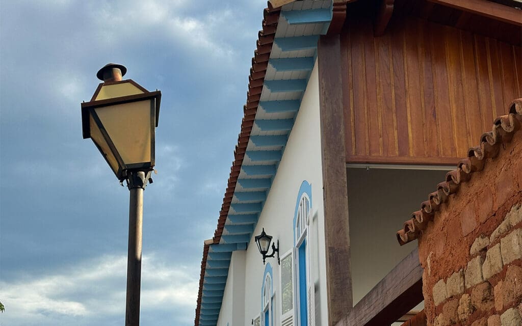 Casa colonial na Rua da Cruz preserva traços históricos em Pirenópolis