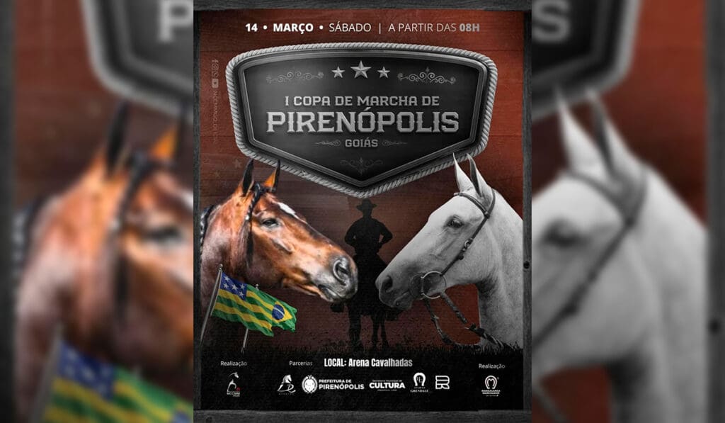 1ª Copa de Marcha de Pirenópolis acontece na Arena Cavalhadas