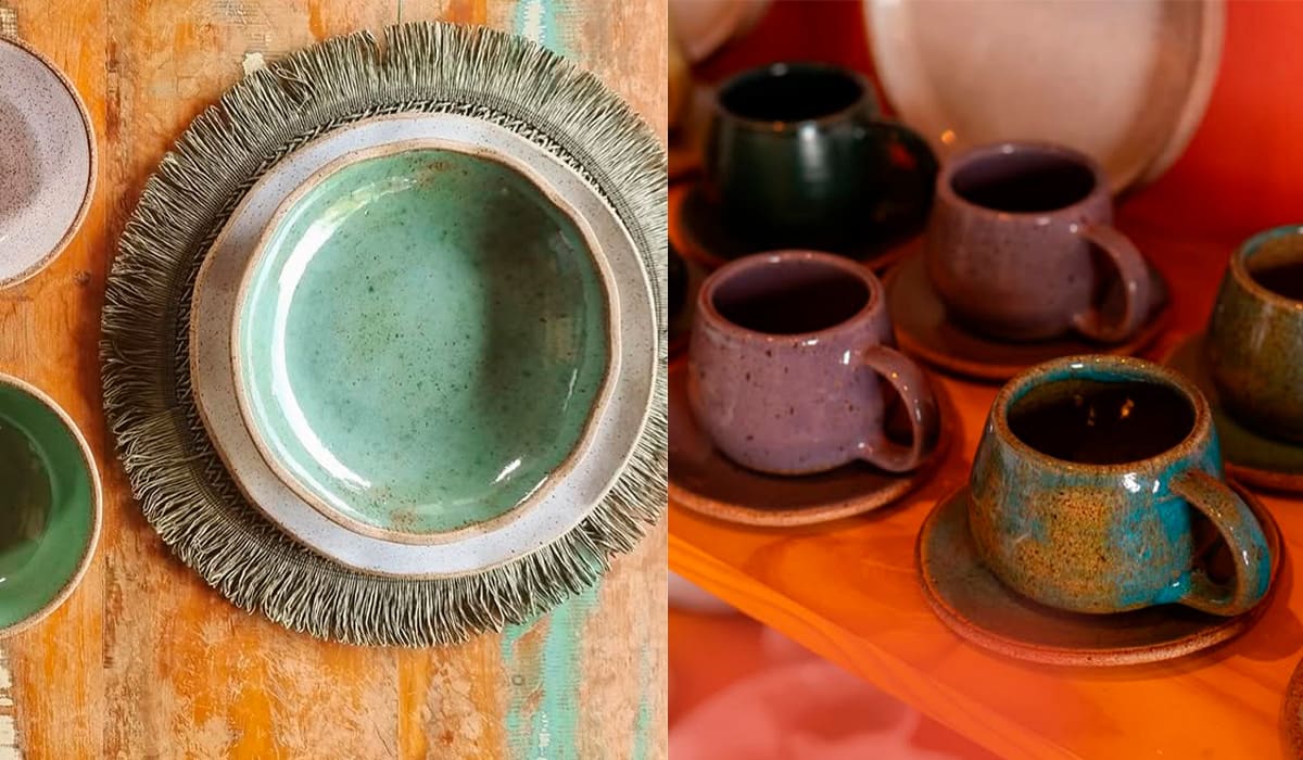 Cuia Cerâmica artesanal e personalizada
