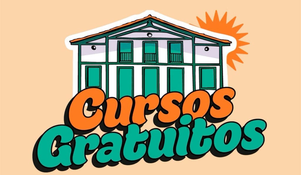 Cursos gratuitos Pirenópolis: teatro e violão 2026