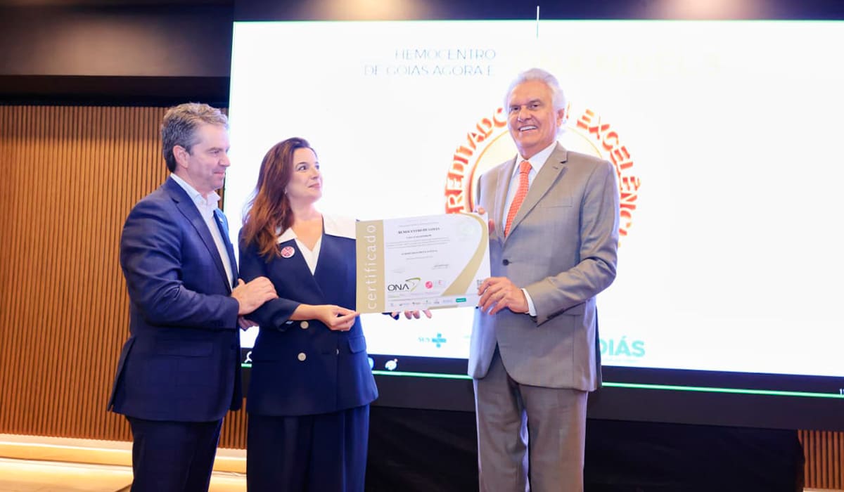 Hemocentro de Goiás conquista Selo ONA 3 nacional