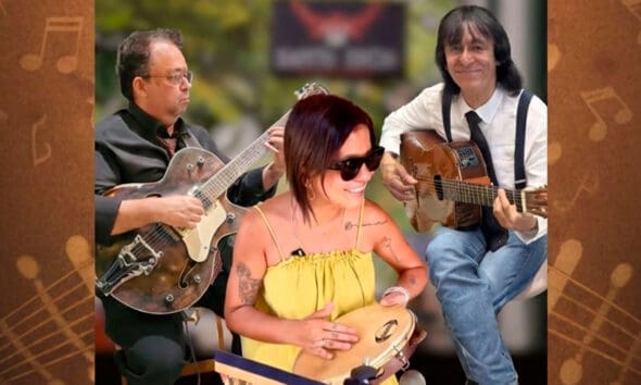 Música ao vivo em Pirenópolis: Trio Regra 3 na Santa Dica