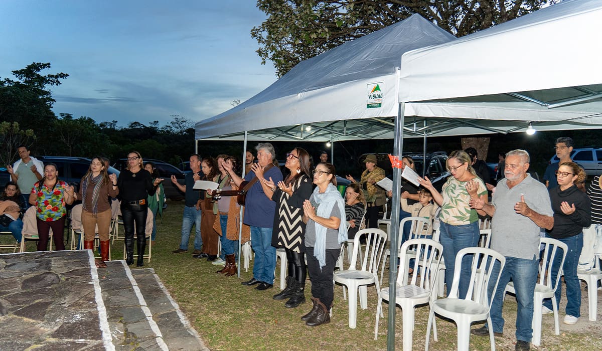 Romaria dos Pireneus realiza quinta missa do centenário