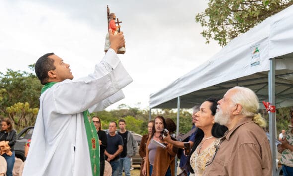 Romaria dos Pireneus realiza quinta missa do centenário