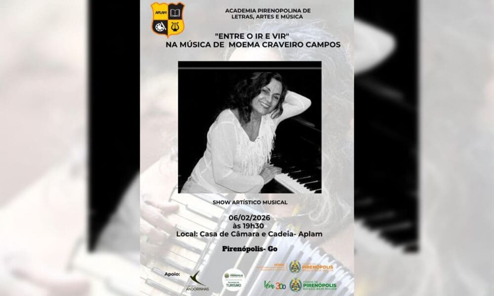 Show “Entre o ir e vir” celebra a música autoral em Pirenópolis - Show Entre o ir e vir celebra a musica autoral em PirenopolisShow Entre