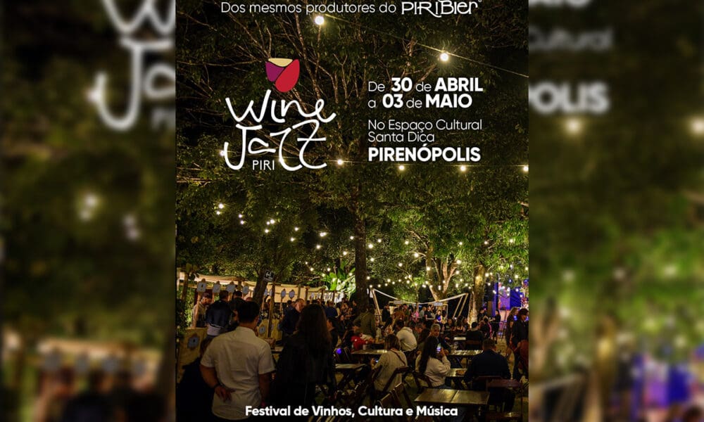 WineJazz Piri 2026 une vinhos e música no Espaço Cultural
