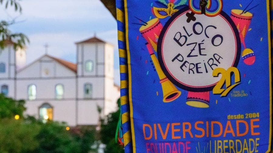 O Bloco do Zé Pereira promete animar a segunda de carnaval