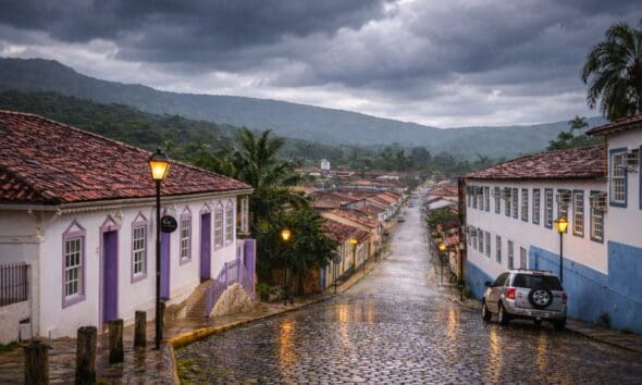 Frente fria chega, e Pirenópolis continua perfeita Frente fria e previsão de chuva: um convite ao aconchego