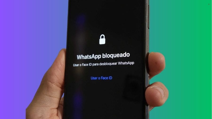 Mesmo com o celular desbloqueado, o WhatsApp pode permanecer protegido
