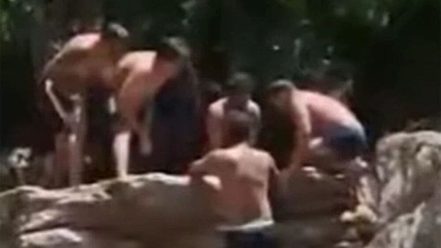 A tragédia ocorreu na Cachoeira Usina Velha, onde uma menina de nove anos ficou com o pé preso