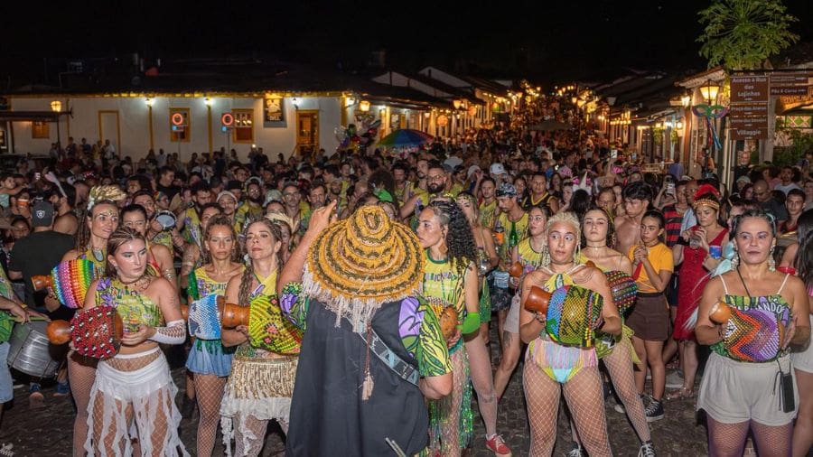 A terça de carnaval em Pirenópolis se consolida como um encerramento à altura da festa