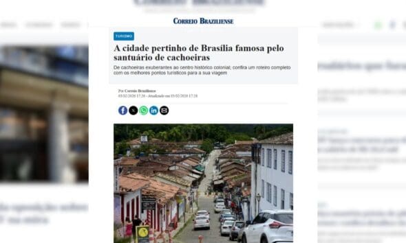 Correio Braziliense destaca Pirenópolis mais uma vez