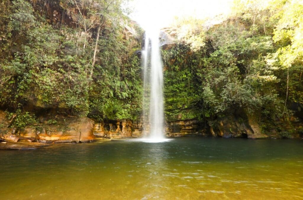 Cachoeira do Abade, uma das mais conhecidas da regiãp