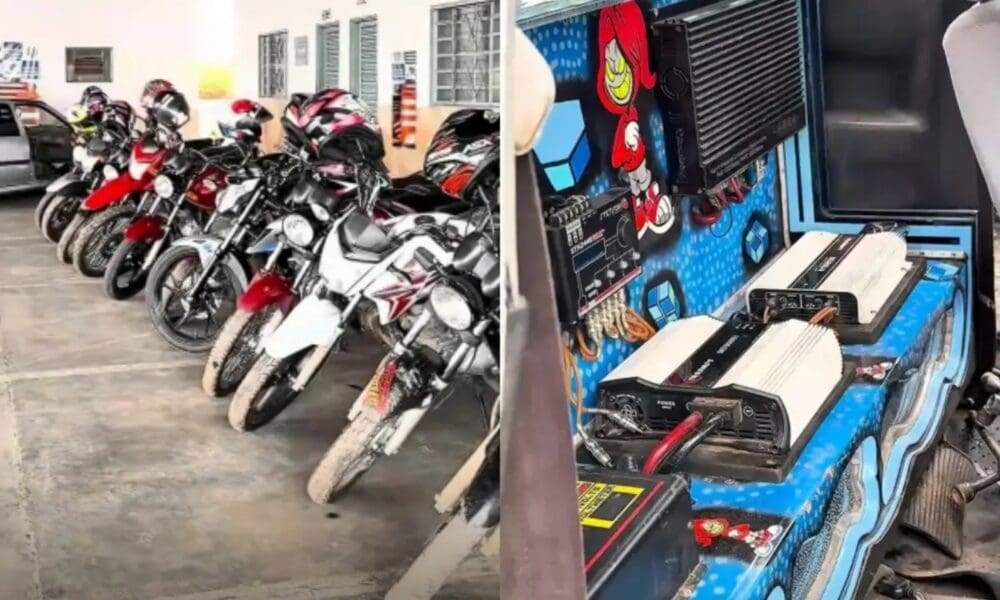 Operação policial apreende 22 veículos em festa clandestina em Pirenópolis