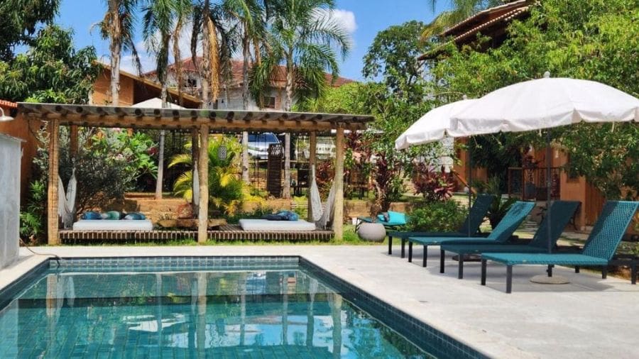 Em todas as cidades do ranking o Booking recomendou um lugar para se hospedar e em Pirenópolis foi a Confraria da Prata.