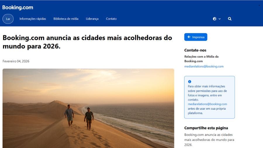 Pirenópolis foi reconhecida como uma das cidades mais acolhedoras do mundo em 2026