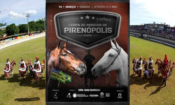 Primeira Copa de Marcha de Pirenópolis estreia em março Primeira Copa de Marcha de Pirenópolis estreia em março