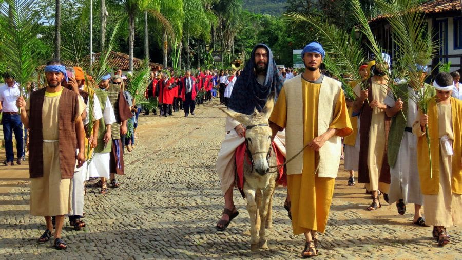 Procissão de Ramos em Pirenópolis