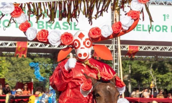 O mascarado que anuncia os 200 anos das Cavalhadas
