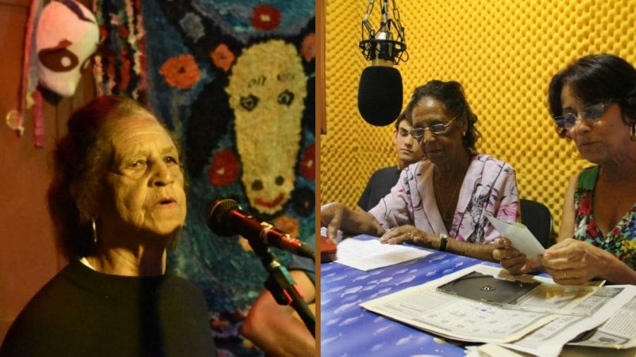 Dona Marieta encontrou na poesia uma forma de transformar suas experiências de vida em arte