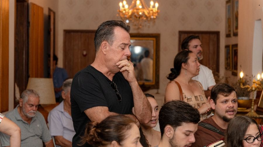 A novena contou com a presença do imperador José Adriano