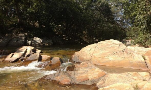 Natureza e tranquilidade no Rio das Almas em Pirenópolis