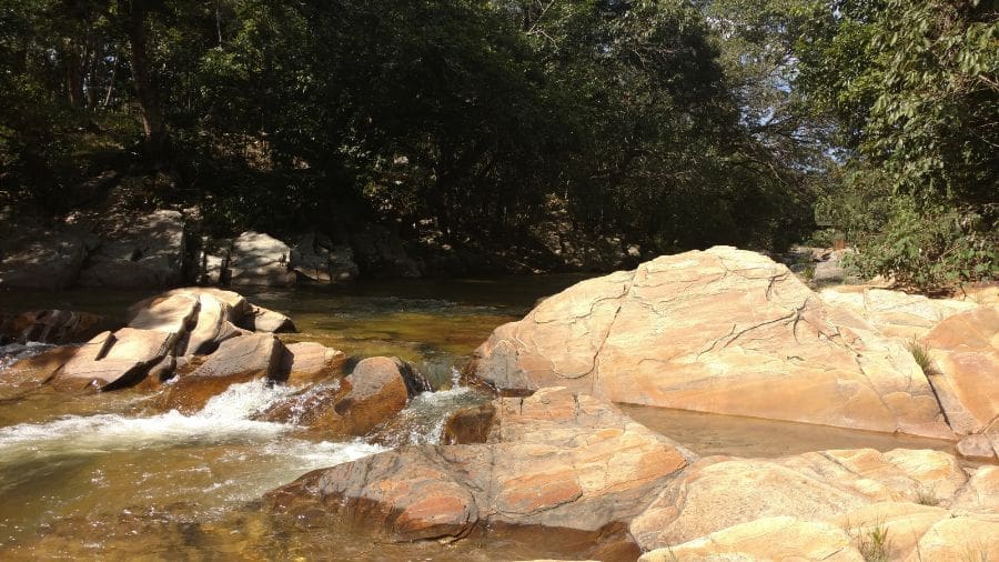 Natureza e tranquilidade no Rio das Almas em Pirenópolis