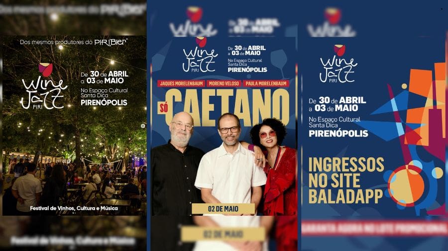O Wine Jazz 2026 em Pirenópolis promete quatro dias de programação que valorizam o encontro entre cultura, sabores e boa música