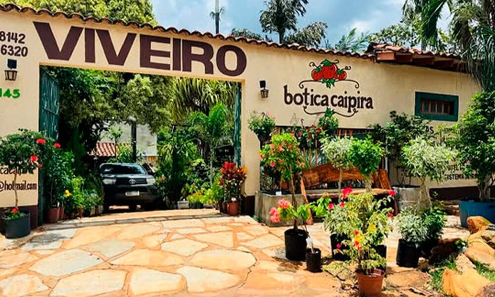 Botica Caipira em Pirenópolis: Plantas ornamentais e paisagismo