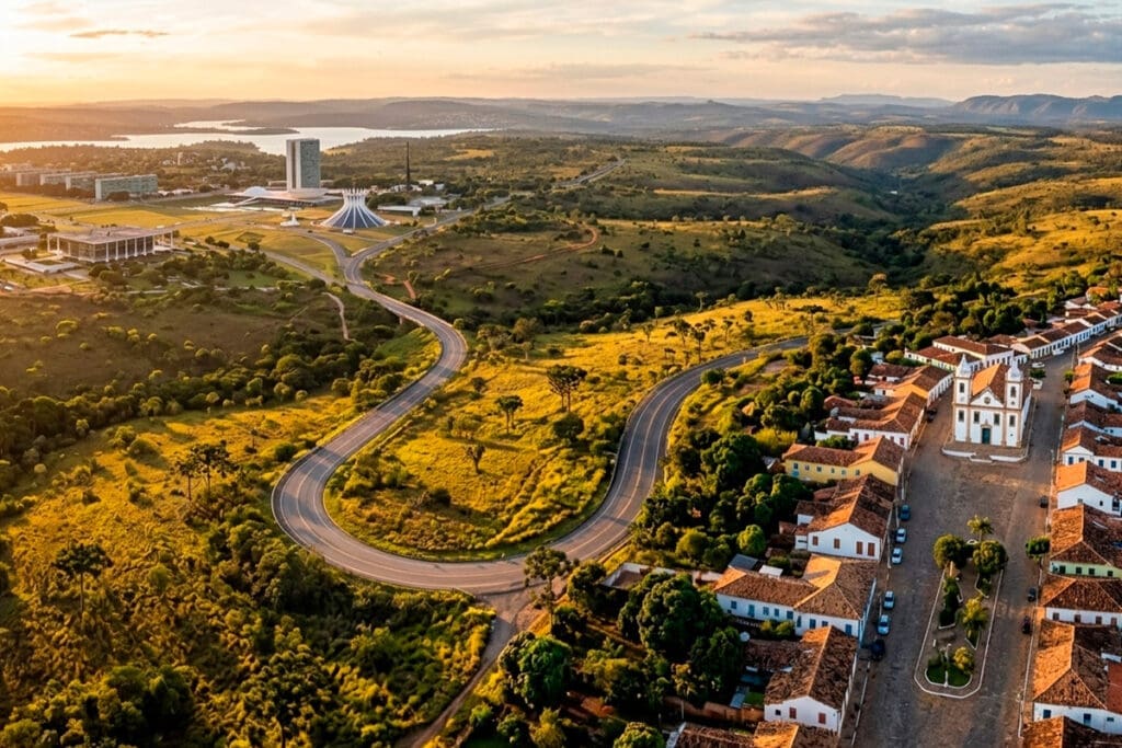 Brasília e Pirenópolis: 150 km de história compartilhada