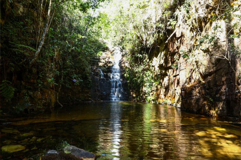 Cachoeira do Lobo em Pirenópolis: refúgio pouco conhecido