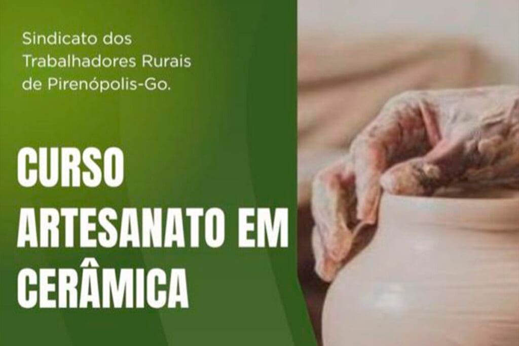 Curso de Cerâmica em Pirenópolis Abre Vagas em Abril de 2026