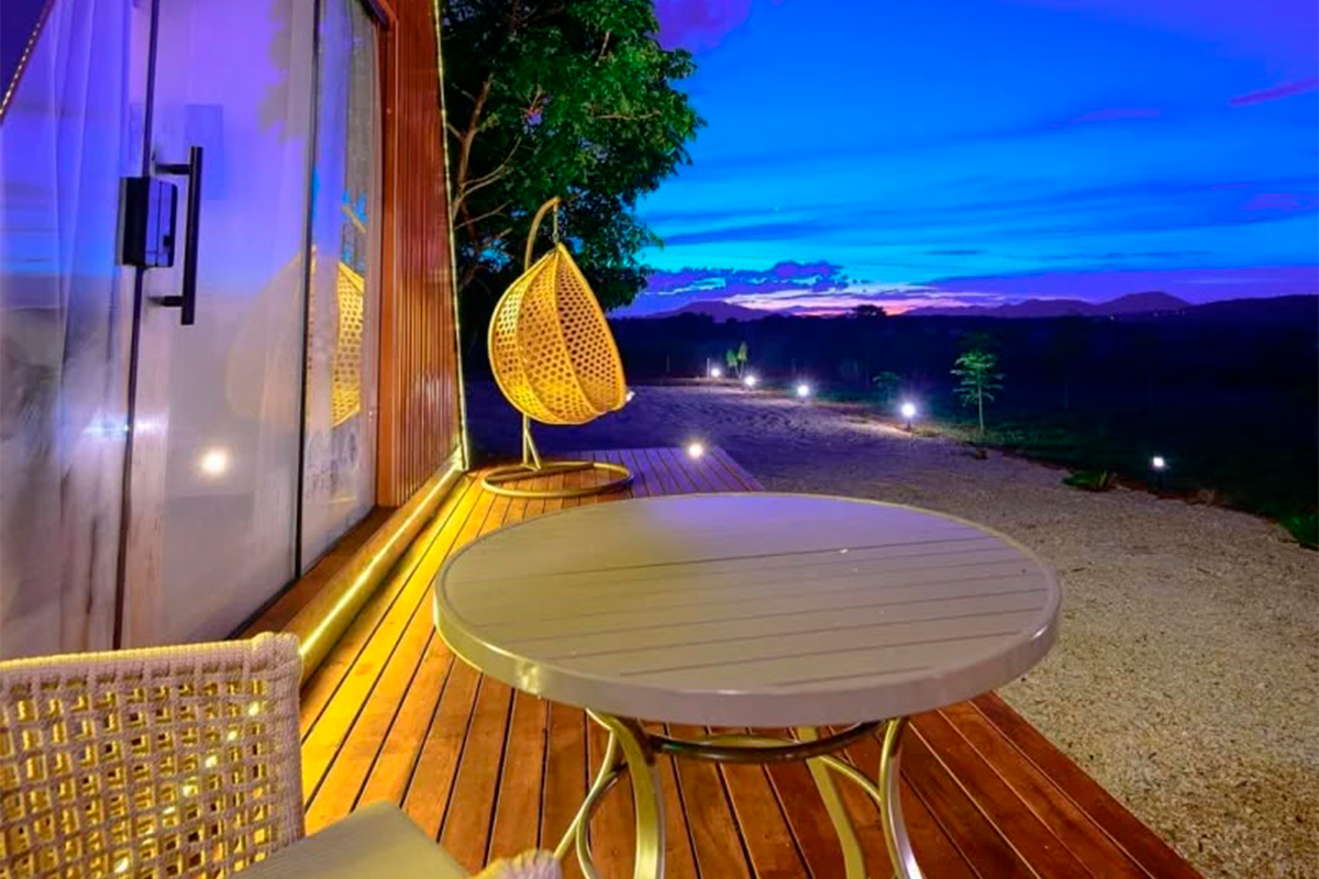 Vale das Cabanas Piri em Pirenópolis une design e natureza