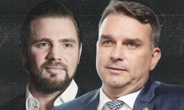 Flávio Bolsonaro cobra Vorcaro dinheiro do filme Dark Horse