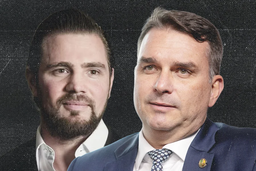 Flávio Bolsonaro cobra Vorcaro dinheiro do filme Dark Horse