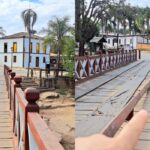 Piri na Tela alerta para falta de manutenção em ponte histórica