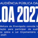 Audiência Pública da LOA 2027 acontece nesta quarta em Pirenópolis