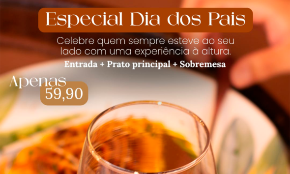 Dia dos Pais em Pirenópolis ganha menu especial no Des Arts