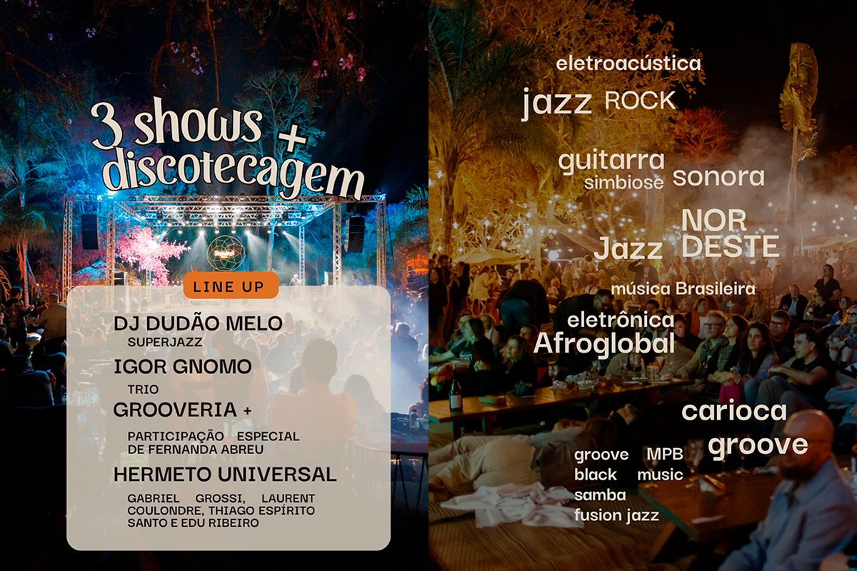 Igor Gnomo leva “Jazz Rock Nordeste” ao Saga Jazz em Pirenópolis