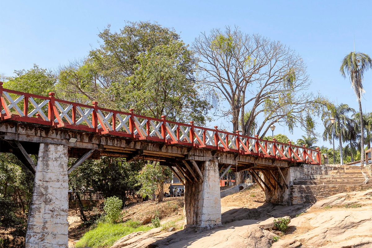 Prefeitura esclarece em nota a condição da Ponte Centenária de Pirenópolis