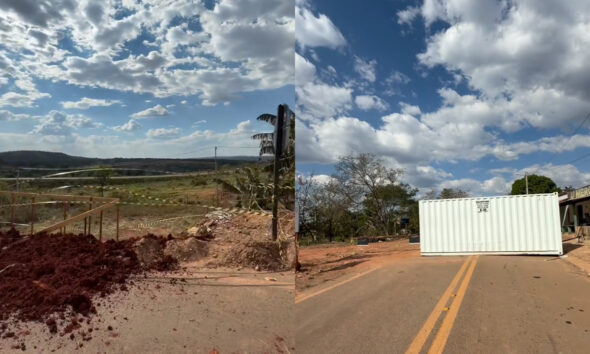 Corumbá de Goiás altera trânsito no trevo para obras do portal