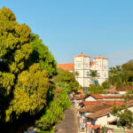 Igreja Matriz: um dos cartões-postais vistos pelas ruas de Piri