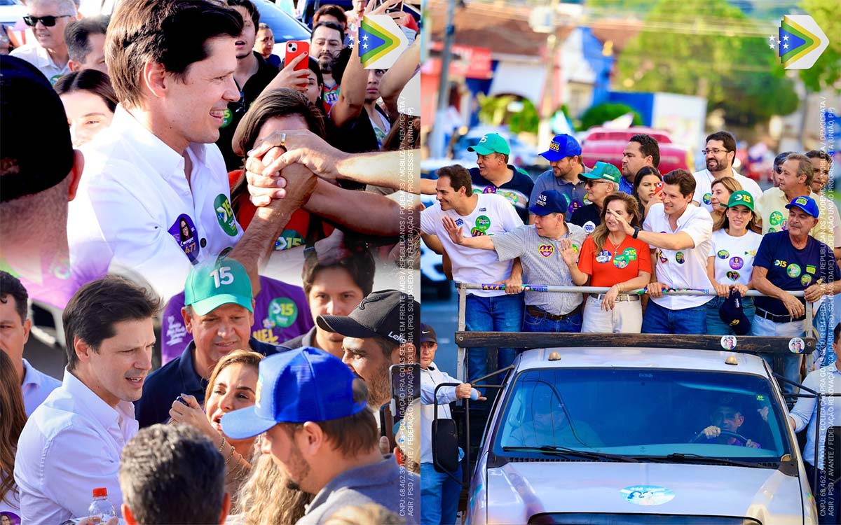 Pirenópolis recebe carreata de Daniel Vilela