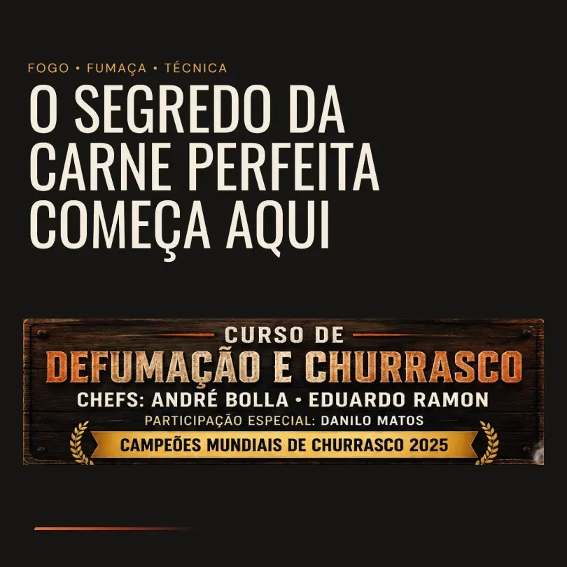 Curso de Defumação e Churrasco