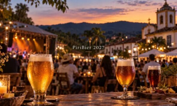 PiriBier 2027 celebra os 300 anos de Pirenópolis com cervejas, gastronomia e shows