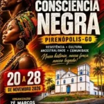 Pirenópolis recebe o 1º Festival da Consciência Negra em novembro de 2026 Pirenópolis recebe o 1º Festival da Consciência Negra em novembro de 2026